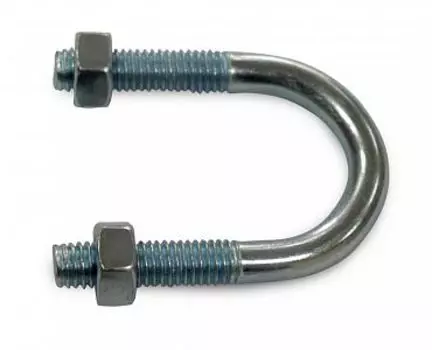 Скоба металлическая 26мм - 34мм, 1шт., ЗЭТАРУС С 438 М8 (1") (zeta41811)