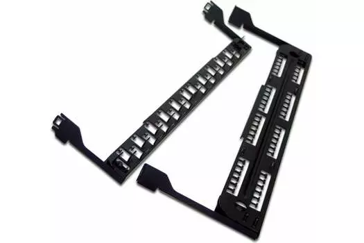 Скоба поддерживающая задняя Lanmaster LAN-PPL48Uхх для патч-панелей, 48U, черный (LAN-PPL48-CMB)