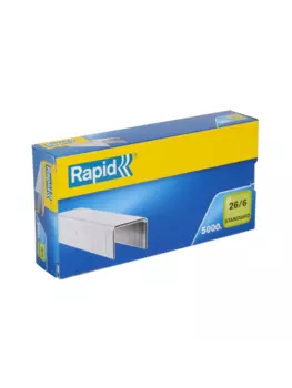 Скобы RAPID, тип: 26/6 (RPD1266) 5000 шт