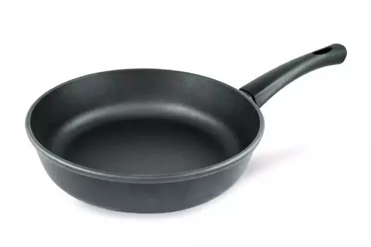 Сковорода Нева Металл Посуда "Особенная" Титан II 26 см, алюминий, антипригарное покрытие, черный без крышки (НМП9126)