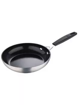 Сковорода универсальная Bergner BGEU-3768 SMART MASTERPRO 24 см, алюминий, антипригарное покрытие, серебристый без крышки