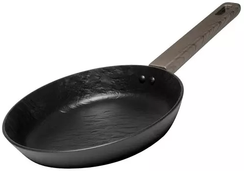 Сковорода универсальная Galaxy 28см, алюминий, антипригарное покрытие, черный без крышки (GL 9805)