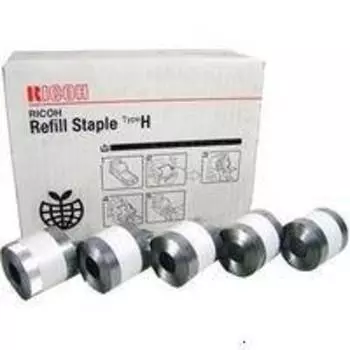 Скрепки тип H Ricoh оригинал для Ricoh Aficio 1050, 1085, 1105, 2090, 2105 (410509) 5x5000 шт.
