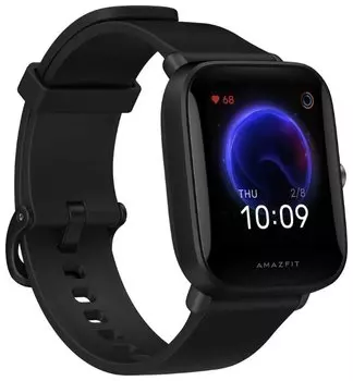 Смарт-часы Amazfit Bip U, 1.43" IPS, черный (A2017)