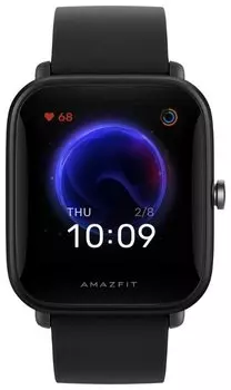Смарт-часы Amazfit BIP U Pro, 1.43" IPS, черный (A2008)