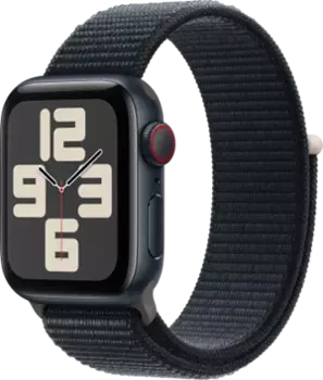 Смарт-часы Apple Watch SE2 v2 44мм A2723, 1.73" OLED LTPO, темная ночь (MREA3ZP/A)