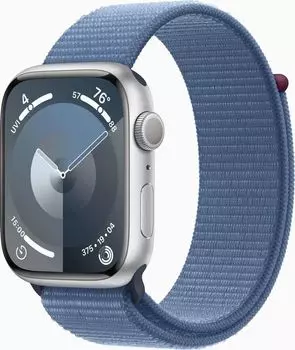 Смарт-часы Apple Watch Series 9 45мм OLED, синий (MR9F3LL/A)