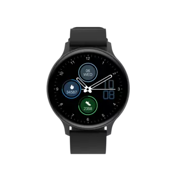 Смарт-часы Canyon Badian SW-68, 1.28" TFT, черный (CNS-SW68BB)