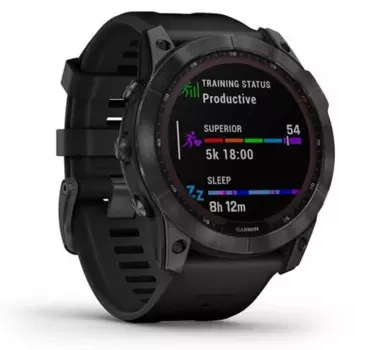 Смарт-часы Garmin Fenix 7x Solar, 1.4", черный (010-02541-01)