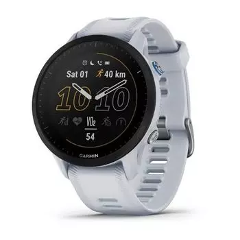 Смарт-часы Garmin Forerunner 955 Whitestone, 1.3" Transflective, серый (010-02638-31)