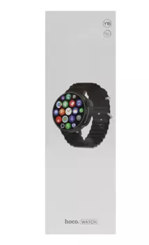 Смарт-часы Hoco Y18 (call version), 1.52" IPS, оранжевый/золотистый (6942007605250)