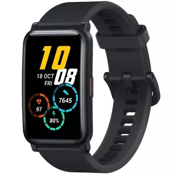 Смарт-часы Honor Watch ES, 1.64" AMOLED, черный (HES-B39/55026834)