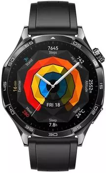 Смарт-часы Huawei Watch GT 5, 1.43" Amoled, черный (VLI-B19/55020DGL)