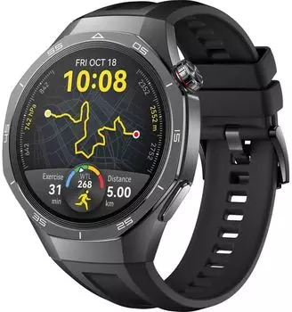 Смарт-часы Huawei Watch GT 5 Pro, 1.43" Amoled, черный (55020DGH)