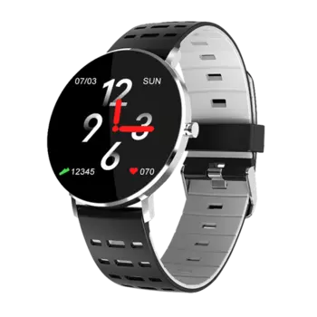 Смарт-часы KREZ SWIFT, 1.3" TFT, серебристый (SW20)