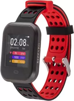 Смарт-часы Rekam Bizzaro F630, 1.3" OLED, черный/серебристый (2202000010)