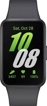 Смарт-часы Samsung Galaxy Fit 3, 1.6" Amoled, графит (SM-R390NZAAMEA)