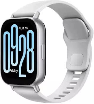 Смарт-часы Xiaomi Redmi Watch 5 Active, 2" IPS, серебристый (BHR8790GL)