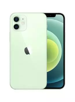 Смартфон Apple iPhone 12 A2403, 6.1" 1170x2532 OLED, Apple A14 Bionic, 128Gb, 3G/4G/5G, NFC, Wi-Fi, BT, 2xCam, 2-Sim (nano SIM+eSIM), Lightning, iOS 14, зеленый (MGJF3AA/A)