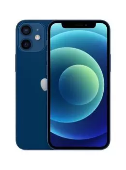 Смартфон Apple iPhone 12 A2403, 6.1" 1170x2532 OLED, Apple A14 Bionic, 128Gb, 3G/4G/5G, NFC, Wi-Fi, BT, 2xCam, 2-Sim (nano SIM+eSIM), Lightning, iOS 14, синий (FGJE3B/A) восстановленный