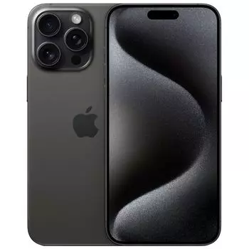 Смартфон Apple iPhone 15 Pro, 6.1" 2556x1179 OLED, Apple A17 Pro Bionic, 8Gb RAM, 1Tb, 3G/4G/5G, NFC, Wi-Fi, BT, 3xCam, 2-Sim, USB Type-C, iOS 17, черный (MTQH3ZA/A)