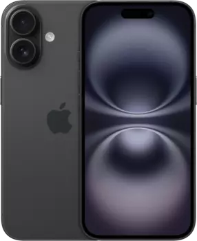 Смартфон Apple iPhone 16 A3286, 6.1" 2556x1179 OLED, Apple A18, 8Gb RAM, 256Gb, 3G/4G/5G, NFC, Wi-Fi, BT, 2xCam, 2-Sim (nano SIM+eSIM), USB Type-C, iOS 18, черный (MYDW3J/A)