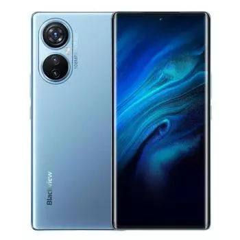 Смартфон Blackview A200 Pro, 6.67" 2400x1080 AMOLED, MediaTek Helio G99, 12Gb RAM, 256Gb, 3G/4G, NFC, Wi-Fi, BT, 3xCam, 2-Sim, 5050 мАч, USB Type-C, Android 13, синий