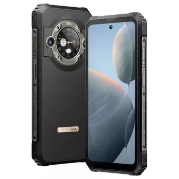 Смартфон Blackview BL9000, 6.78" 2460x1080 IPS, MediaTek Dimеnsity 8020, 12Gb RAM, 512Gb, 3G/4G/5G, NFC, Wi-Fi, BT, 2xCam, 2-Sim, 8.8 А·ч, USB Type-C, Android 13, черный/синий (BL9000 12/512 BLUE)