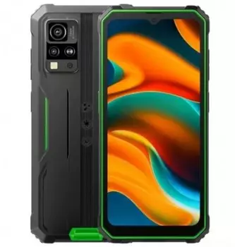Смартфон Blackview BV4800 Pro, 6.56" 1612x720 IPS, Unisoc Tiger T606, 4Gb RAM, 128Gb, 3G/4G, NFC, Wi-Fi, BT, 2xCam, 2-Sim, 5180 мАч, USB Type-C, Android 14, зеленый, ударопрочный корпус