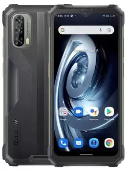 Смартфон Blackview BV7100, 6.58" 1080x2408 IPS, MediaTek Helio G85, 6Gb RAM, 128Gb, 3G/4G, NFC, Wi-Fi, BT, 3xCam, 2-Sim, 13000mAh, USB Type-C, Android 12, черный (BV7100BK)