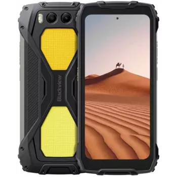 Смартфон Blackview BV7300, 6.67" 1604x720 IPS, MediaTek Helio G81, 6Gb RAM, 256Gb, 3G/4G, NFC, Wi-Fi, BT, 2xCam, 2-Sim, 15 А·ч, USB Type-C, Android 14, черный, ударопрочный корпус (BV7300-6256BLA)