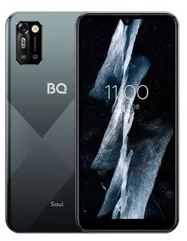 Смартфон BQ 6051G Soul, 6.09" 720x1560 IPS, Unisoc SC7731E, 2Gb RAM, 32Gb, 3G, Wi-Fi, BT, Cam, 2-Sim, 3000 мА⋅ч, Micro-USB, Android 11 Go, черный/серый