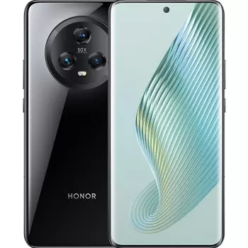 Смартфон Honor Magic 5, 6.73" 2688x1224 OLED, Qualcomm Snapdragon 8 Gen 2, 12Gb RAM, 256Gb, 3G/4G/5G, NFC, Wi-Fi, BT, 3xCam, 2-Sim, 5100 мАч, USB Type-C, Android 13, черный (5109BAUG)