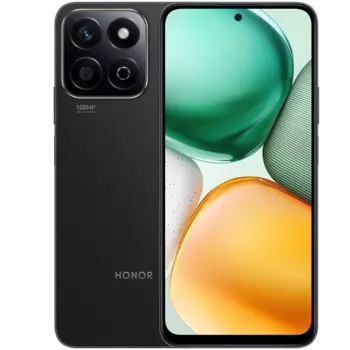 Смартфон Honor X7c, 6.77" 1610x720 IPS, Qualcomm Snapdragon 685, 8Gb RAM, 128Gb, 3G/4G, NFC, Wi-Fi, BT, 2xCam, 2-Sim, 5.2 А·ч, USB Type-C, Android 14, черный (5109BRSL)