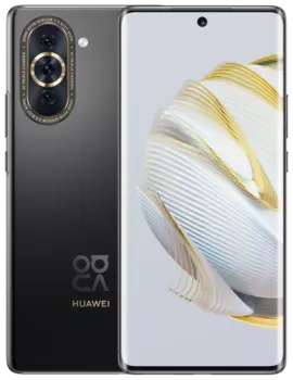 Смартфон Huawei NOVA 10, 6.67" 1080x2400 OLED, Qualcomm Snapdragon 778G, 8Gb RAM, 128Gb, 3G/4G, NFC, Wi-Fi, BT, 3xCam, 2-Sim, 4000 мАч, USB Type-C, Android 12, черный (51097ESX)