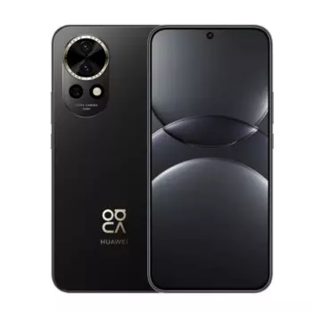 Смартфон Huawei nova 13, 6.7" 1080x2412 AMOLED, HiSilicon Kirin 8000, 12Gb RAM, 512Gb, 3G/4G/5G, NFC, Wi-Fi, BT, 2xCam, 2-Sim, 5000 мАч, USB Type-C, EMUI 14.2, черный (51098CXM)