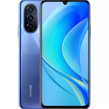 Смартфон Huawei Nova Y70, 6.75" 720x1600 IPS, HiSilicon Kirin 710, 4Gb RAM, 128Gb, 3G/4G, Wi-Fi, BT, 3xCam, 2-Sim, 6000 мА⋅ч, USB Type-C, Android, синий (51096YTQ)