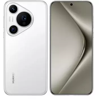 Смартфон Huawei Pura 70 Pro, 6.8" 2844x1260 OLED, HiSilicon Kirin 9010, 12Gb RAM, 512Gb, 3G/4G/5G, NFC, Wi-Fi, BT, 3xCam, 2-Sim, 5050 мАч, USB Type-C, EMUI 14.2, белый (51097VXQ)