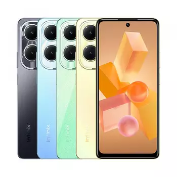 Смартфон Infinix HOT 40, 6.78" 2400x1080 IPS, MediaTek Helio G88, 8Gb RAM, 256Gb, 3G/4G, Wi-Fi, BT, 2xCam, 2-Sim, 5000 мАч, USB Type-C, Android 13, золотистый