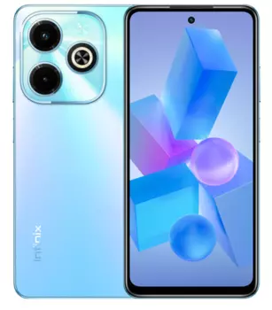 Смартфон Infinix Hot 40i, 6.56" 720x1612 IPS, MediaTek Helio G88, 8Gb RAM, 256Gb, 3G/4G, NFC, Wi-Fi, BT, 2xCam, 2-Sim, 5000 мАч, USB Type-C, Android 13, синий (10049759)