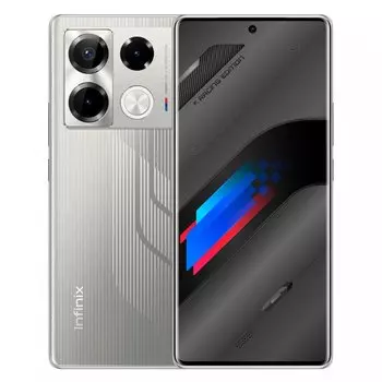 Смартфон Infinix NOTE 40 PRO, 6.78" 2460x1080 AMOLED, MediaTek Helio G99, 12Gb RAM, 256Gb, 3G/4G, NFC, Wi-Fi, BT, 3xCam, 2-Sim, 5000 мАч, USB Type-C, Android 13, серый (10058424)