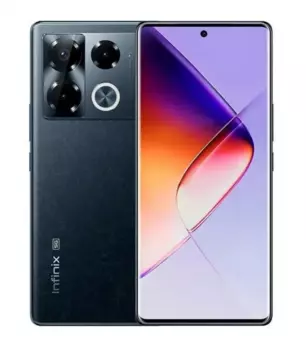 Смартфон Infinix NOTE 40 PRO, 6.78" 2460x1080 AMOLED, MediaTek Helio G99, 12Gb RAM, 256Gb, 3G/4G, NFC, Wi-Fi, BT, 3xCam, 2-Sim, 5000 мАч, USB Type-C, Android 13, черный (10057490)