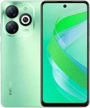 Смартфон Infinix SMART 8, 6.56" 720x1612 IPS, Unisoc Tiger T606, 3Gb RAM, 64Gb, 3G/4G, Wi-Fi, BT, 2xCam, 2-Sim, 5000 мАч, USB Type-C, Android 13, зеленый (10047428)