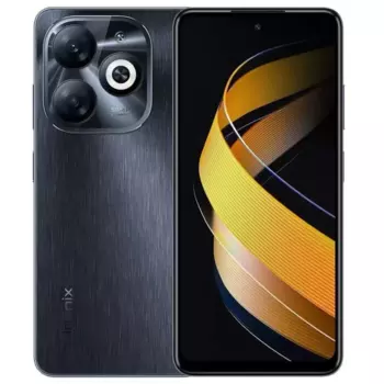 Смартфон Infinix SMART 8 Pro, 6.6" 1612x720 IPS, MediaTek Helio G36, 4Gb RAM, 256Gb, 3G/4G, Wi-Fi, BT, 2xCam, 2-Sim, 5000 мАч, USB Type-C, Android 13, черный
