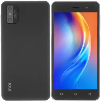 Смартфон INOI A22 Lite, 5" 720x1280 IPS, Unisoc SC7731E, 1Gb RAM, 8Gb, 3G, Wi-Fi, BT, Cam, 2-Sim, 2000 мА⋅ч, Micro-USB, Android 11 Go, черный