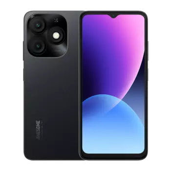 Смартфон ITEL A50, 6.6" 1612x720 IPS, Unisoc Tiger T603, 3Gb RAM, 64Gb, 3G/4G, Wi-Fi, BT, Cam, 2-Sim, 5000 мАч, USB Type-C, Android 14 (Go Edition), черный (A667LP/10057955)