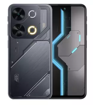 Смартфон ITEL P65, 6.7" 1612x720 IPS, Unisoc Tiger T615, 6Gb RAM, 256Gb, 3G/4G, NFC, Wi-Fi, BT, 2xCam, 2-Sim, 5000 мАч, USB Type-C, Android 14, черный