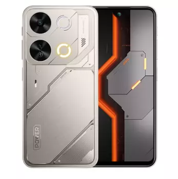 Смартфон ITEL P65, 6.7" 1612x720 IPS, Unisoc Tiger T615, 6Gb RAM, 256Gb, 3G/4G, NFC, Wi-Fi, BT, 2xCam, 2-Sim, 5000 мАч, USB Type-C, Android 14, серый