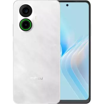 Смартфон Meizu Note 21 Pro, 6.78" 2400x1080 IPS, MediaTek Helio G99, 8Gb RAM, 256Gb, 3G/4G, NFC, Wi-Fi, BT, 2xCam, 2-Sim, 5000 мАч, USB Type-C, Android 14, белый (83.46.44601507OS)