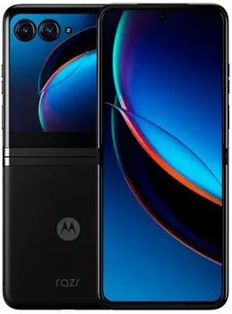 Смартфон Motorola Razr 40 Ultra, 6.9" 2640x1080 AMOLED, Qualcomm Snapdragon 8+ Gen 1, 8Gb RAM, 256Gb, 3G/4G/5G, NFC, Wi-Fi, BT, 2xCam, 2-Sim, 3.8 А·ч, USB Type-C, Android 13, черный (PAX40000SE)